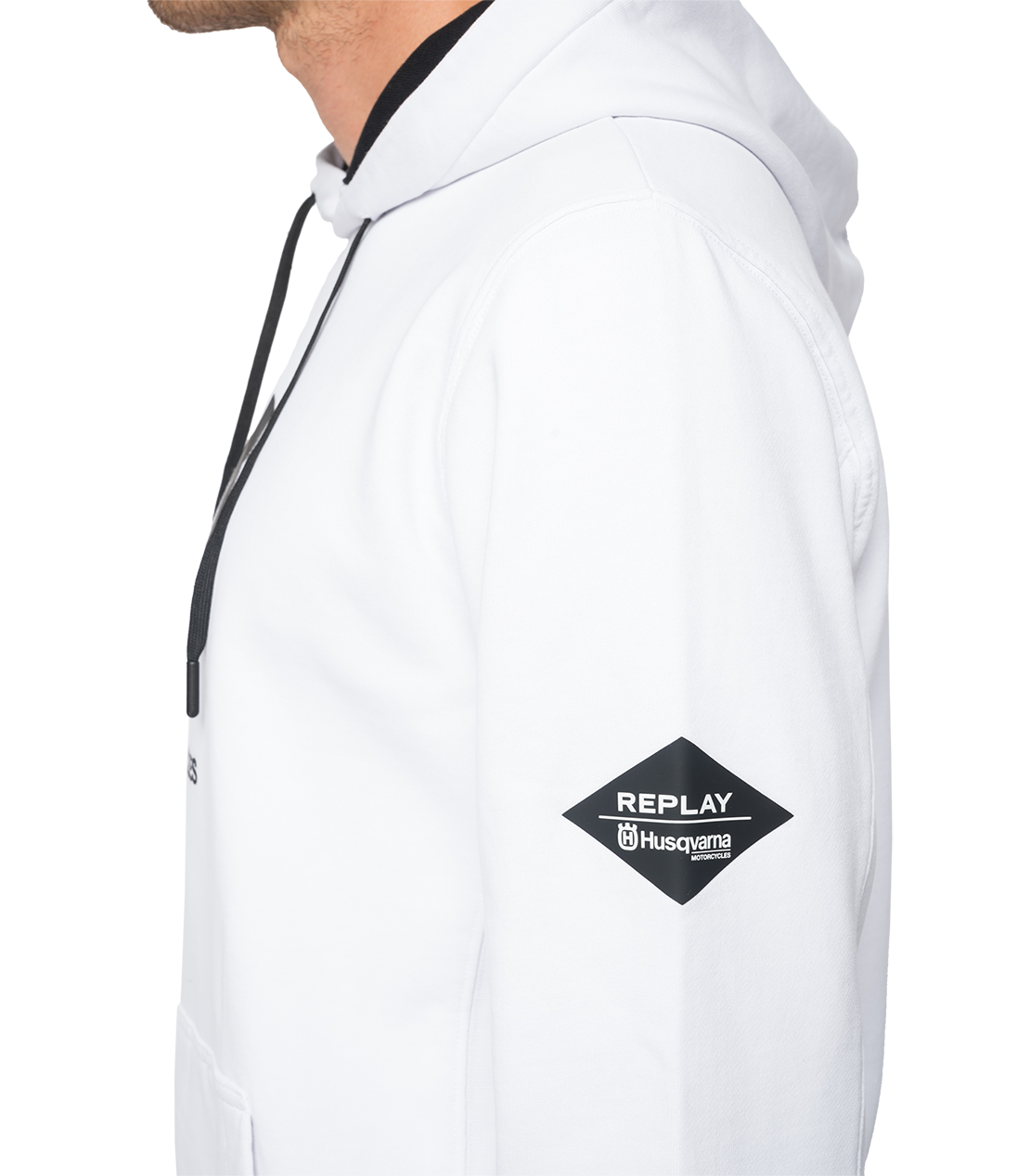 フーディー REPLAY FOR HUSQVARNA 詳細画像 ホワイト 6